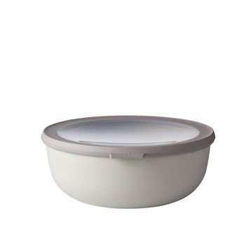 Mepal Multi Bowl Cirqula Round Nordic White 2250 ML Saklama Kabı