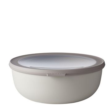 Mepal Multi Bowl Cirqula Round Nordic White 2250 ML Saklama Kabı
