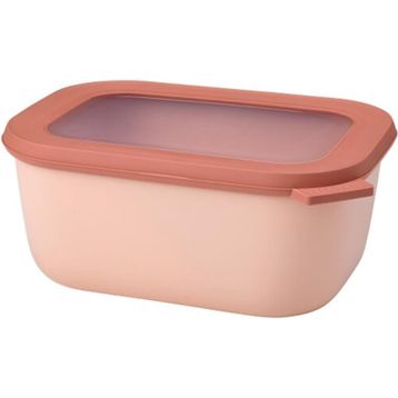 Mepal Multi Nordic Blush Cirqula Rectangular 1500 ml Saklama Kabı