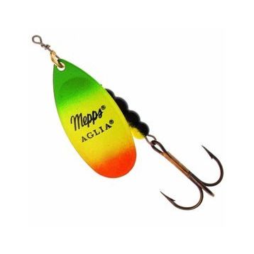 Mepps Aglia Fluo Gökkuşağı Olta Kaşığı