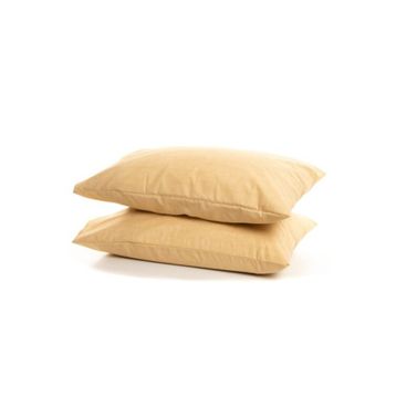 Mer-tim Ranforce Sarı 50x70 cm 2'li Yastık Kılıfı