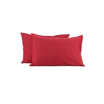Mer-tim Renforce Kırmızı 50x70 cm 2'li Yastık Kılıfı