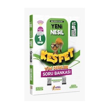 Meraklı Zihinler Yayınları 1. Sınıf Tüm Dersler Yeni Nesil Keşfet Soru Bankası