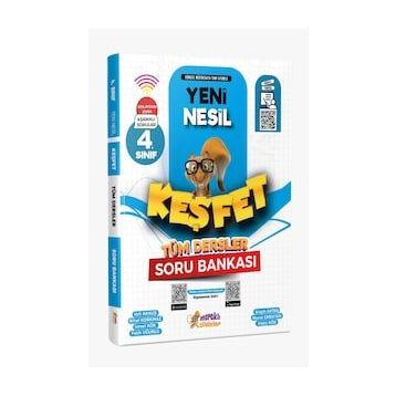 Meraklı Zihinler Yayınları 4. Sınıf Tüm Dersler Yeni Nesil Keşfet Soru Bankası