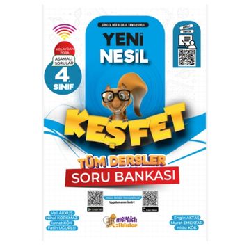 Meraklı Zihinler Yayınları 4. Sınıf Tüm Dersler Yeni Nesil Keşfet Soru Bankası