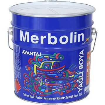 Merbolin Avantaj 2.5 lt 03 Parlement Mavi Sentetik Boya