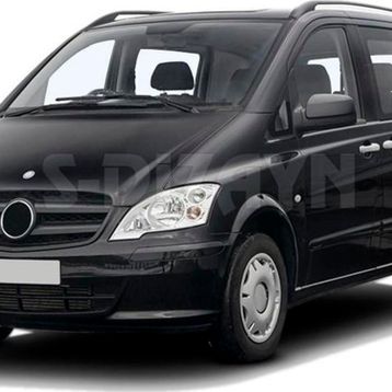 Mercedes Vito 5 Kapı 2004 2014 6512123 Krom Kapı Kolu