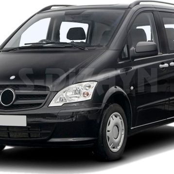 Mercedes Vito 5 Kapı 2004 2014 6512123 Krom Kapı Kolu