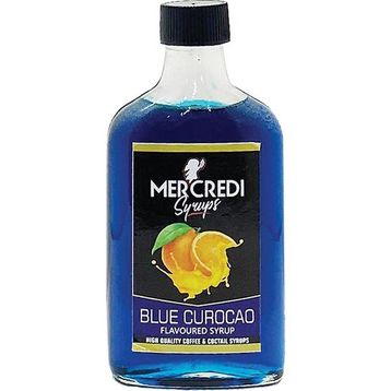 Mercredi 200 ml Blue Curacao Turunç Kahve ve Kokteyl Şurubu