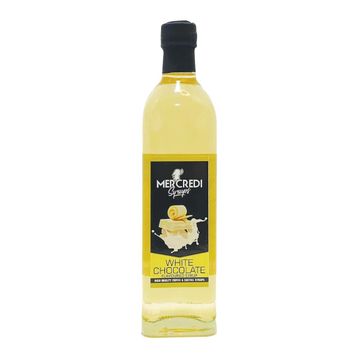 Mercredi 750 ml Beyaz Çikolata Kahve ve Kokteyl Şurubu