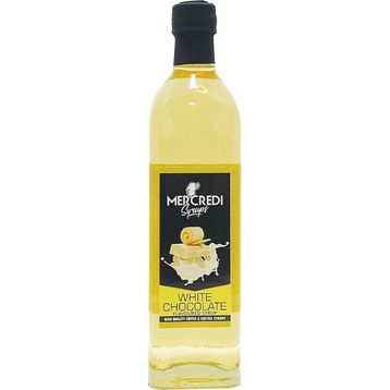 Mercredi 750 ml Beyaz Çikolata Kahve ve Kokteyl Şurubu