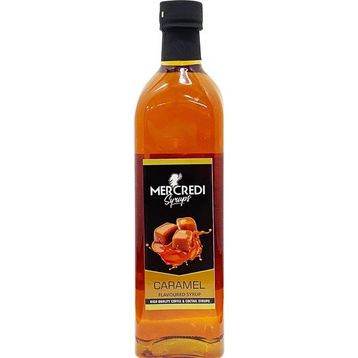 Mercredi 750 ml Caramel Karamel Kahve ve Kokteyl Şurubu
