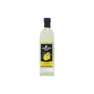 Mercredi 750 ml Ginger Zencefil Kahve ve Kokteyl Şurubu