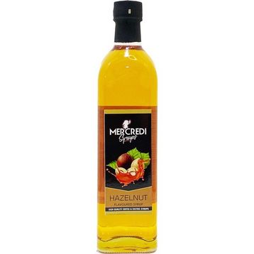 Mercredi 750 ml Hazelnut Fındık Kahve ve Kokteyl Şurubu