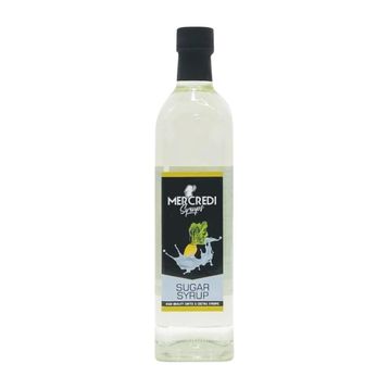 Mercredi 750 ml Sugar Şeker Kahve ve Kokteyl Şurubu