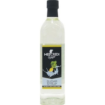 Mercredi 750 ml Sugar Şeker Kahve ve Kokteyl Şurubu