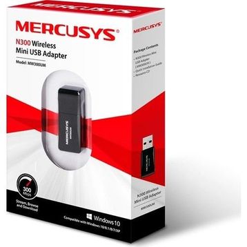 Mercusys MW300UM N300 Mbps Mini Usb Wireless Adaptör