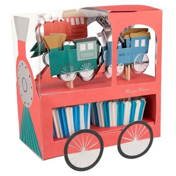 Meri Meri 24'lü Tren Cupcake Seti