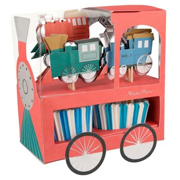 Meri Meri 24'lü Tren Cupcake Seti