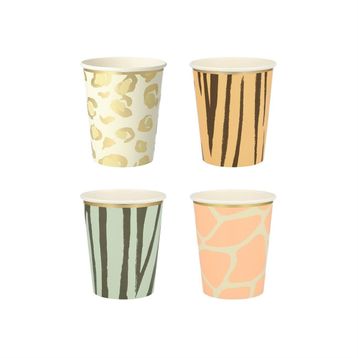 Meri Meri Safari Party 8'li Cups Safari Bardak