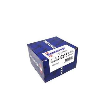 Meridyen 3.0x13 mm 1000 Adet Sunta Vidası