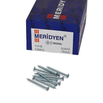 Meridyen 3.5x30 mm 1000 Adet Paket Sunta Vidası