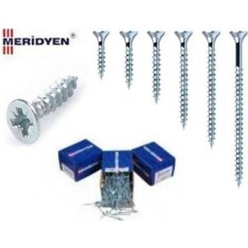 Meridyen 4.0x50 mm 50 Adet Sunta Vidası