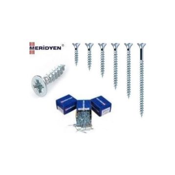 Meridyen 4.0x60 mm 50 Adet Sunta Vidası