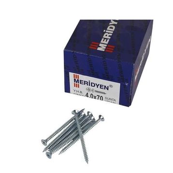 Meridyen 4.0x70 mm 200 Adet Sunta Vidası
