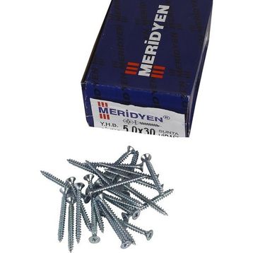 Meridyen 50 Adet 5x30 mm Sunta Vidası