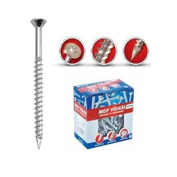Meridyen Mdf 3.5x50 200 Paket Vida