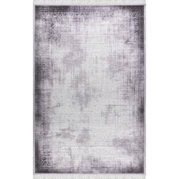 Merinos 60895 097 180X250 cm Rodin Gri Salon Halısı