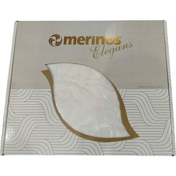 Merinos Elegans 220x240 cm Krem Çift Kişilik Battaniye