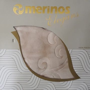 Merinos Elegans Embos Köpük Tek Kişilik Vizon Battaniye