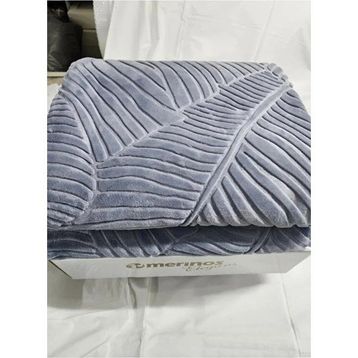 Merinos Elegans Gri 220x240 cm Çift Kişilik Battaniye