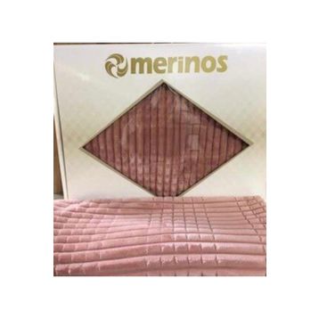 Merinos Modern Line 3 Parça Battaniye Seti