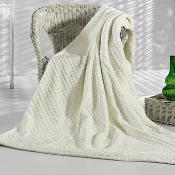 Merinos Pearl Tomurcuk Kemik Tek Kişilik Battaniye