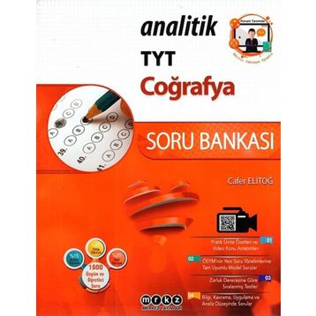 Merkez Yayınları TYT Analitik Coğrafya Soru Bankası