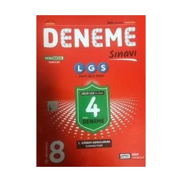 Merkezi 8. Sınıf LGS 1. Dönem 4 Deneme-Soru Bankası Merkezi Yayınları