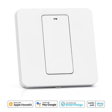 Meross Wi-Fi Uzaktan Kontrollü Akıllı Tek Yönlü Tuşlu Akıllı Anahtar