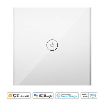 Meross Wi-Fi Uzaktan Kontrollü Çift Yönlü Dokunmatik Akıllı Duvar Anahtarı