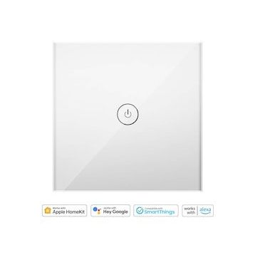 Meross Wi-Fi Uzaktan Kontrollü Çift Yönlü Dokunmatik Akıllı Duvar Anahtarı