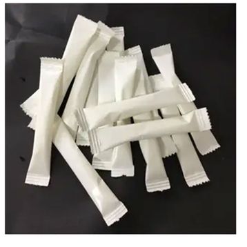 Merpak Ambalaj 3 gr Stick Şeker Beyaz Baskısız Stick Toz Şeker (1000 adet)
