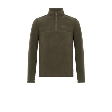 Merrell M23PLACE PLACE Haki Erkek Dik Yaka Düz Polar Sweatshirt