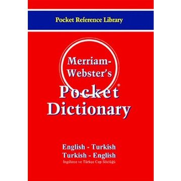 MERRIAM WEBSTERS POCKET DICTIONARY ENGLISH TURKISH İNGİLİZCE-TÜRKÇE CEP SÖZLÜĞÜ - KOLEKTIF
