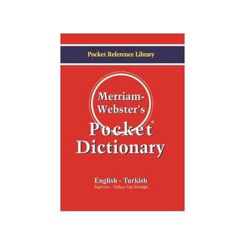 MERRIAM WEBSTERS POCKET DICTIONARY ENGLISH TURKISH İNGİLİZCE-TÜRKÇE CEP SÖZLÜĞÜ - KOLEKTIF
