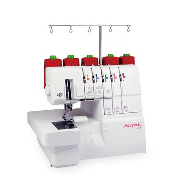 Merrylock Coverlock MK4075 2-3-4-5 İplikli Ev Tipi Overlok ve Reçme Dikiş Makinesi