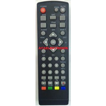 Mersat Charisma Uydu Alıcı Kumanda