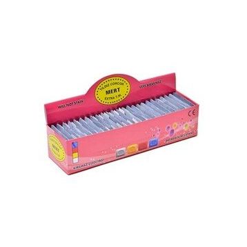 Mert 25 Adet Corcor Sarı Çizgi Taşı