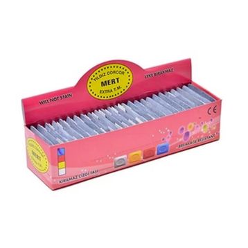 Mert 25 Adet Corcor Sarı Çizgi Taşı